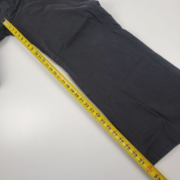 Vintage Y2k Men's 42X30 Dickies Distressed Black Carpenter Cargo Baggy Pants - Picture 11 of 11